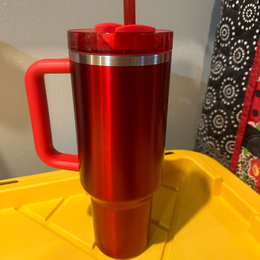 Limited edition Starbucks red Stanley.